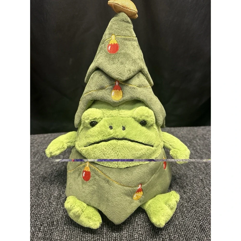 Jellycat Christmas Tree Ricky Rain Frog - NWT New w Tags - Holiday - Authentic